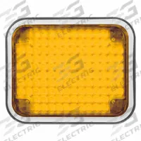 CODE 3 Perimeter Light: Emergency Vehicle Perimeter Light, Amber, 9.6 W Watt, Amber, LED, Permanent (MPN 85BZA). Key specifications — Brand: CODE 3; Lens Color: Amber; Number of Flash Patterns: 20; Installation Type: Permanent; Operating Voltage: 12/24V DC.