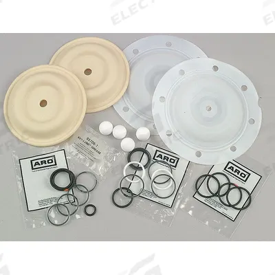 ARO Fluid End Repair Kit: Fluid End Repair Kit, 637119-44-C, PTFE - ARO Fluid-End Repair Kits