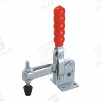 APPROVED VENDOR Toggle Clamp: Std Vertical Handle, Flange Base Mounting, 3.29 in Arm Lg, Std, Steel (MPN 806ER5). Key specifications — attr668198: APPROVED VENDOR; attr668630: Neoprene.
