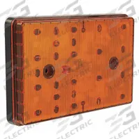 J.W. SPEAKER Stop/Turn/Tail Light: LED, Turn Signal Light, Amber, Rectangular, 6 15/16 in Overall Ht (MPN 225). Key specifications — Standards: ECE Reg 6; Electrical Connection: 4-Pin Deutsch; Brand: J.W. SPEAKER; Installation Type: Permanent; Lens Color: Amber; Mount Type: Panel; Lighting Technology: LED; Light Type: Turn Signal Light.