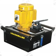 ENERPAC Hydraulic Pump: 10,000 psi Max. Op Pressure, 40 cu in/min Max. Flow Rate, 1 hp Max. HP (MPN ZE3340MB). Key specifications — attr941810: ZE3340MB; attr941817: 3-Position; attr941814: Advance.