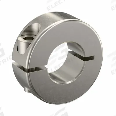 RULAND MANUFACTURING Shaft Collar: 1-Piece, Metric, Round, Clamp-On, 16 mm Bore Dia - Stainless Steel Shaft Collars