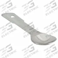 TABLECRAFT PRODUCTS COMPANY Measuring Spoon: Dry/Liquid, 0.25 tbsp Capacity, Stainless Steel, Silver (MPN 721A). Key specifications — Dry/Liquid: Dry; Material: Stainless Steel; Color: Silver; Brand: TABLECRAFT PRODUCTS COMPANY; NSF Certified: No; Graduation Subdivisions: 1/4 tsp.