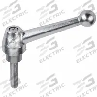 KIPP Adjustable Handle: SS, 3/8"-16, 83 mm Lg (MPN K0121.11A4X30). Key specifications — Brand: KIPP.