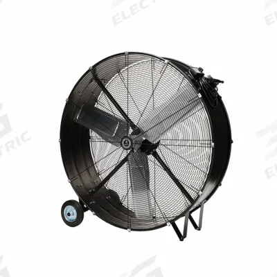 TPI COMMERCIAL Portable Fan: 2 Speeds, Commercial - Office Floor Fans