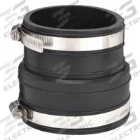 FERNCO Flexible Pipe Straight: PVC, For 6 in Pipe, PVC, 5 29/32 in Overall Lg, 2 Clamps Included (MPN 1070-66). Key specifications — attr1286800: Below Ground; attr1281541: PVC; attr1253455: FERNCO; attr1253479: Stainless Steel; attr1253488: PVC.