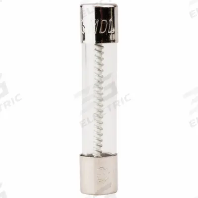 BUSSMANN Fuse: MDL Series, Time-Delay, 6.25 A, 250 V AC - Time-Delay Cylindrical Fuses