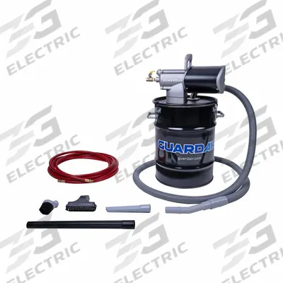 GUARDAIR Vacuum Cleaner: Wet/Dry, Std, Steel, 1 1/2 in Vacuum Hose Dia, 97 cfm Vacuum Air Flow - Pneumatic Vacuums