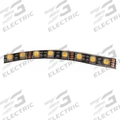 MAXXIMA Strip Lighting: Flex Strip Light, LED, Amber, Flat, 12.8V DC, IP68, Blunt Cut Leads (MPN MLS-3654Y). Key specifications — Shape: Flat; Brand: MAXXIMA; Electrical Connection: Blunt Cut Leads; Lighting Technology: LED; Mount Style: Surface.
