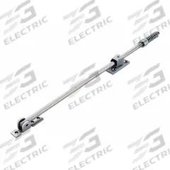 Overhead Door Holder: Overhead - Mounted, 1/4 in Wd, 2 in Overall Ht, Aluminum (MPN 703S-SP28). Key specifications — Brand: GLYNN-JOHNSON; Color: Gray.