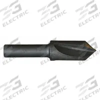 CLEVELAND Countersink: 100°, 1 Flute, 1/4 in Body Dia, 3/16 in Shank, Black Oxide High Speed Steel (MPN C46104). Key specifications — Brand: CLEVELAND.