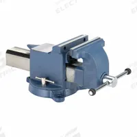 WESTWARD Combination Vise: Heavy Duty, Covered, 6 in Jaw Face Wd, 5 1/2 in Max Jaw Opening, Serrated (MPN 10D695). Key specifications — attr663938: WESTWARD; attr669110: Steel; attr669112: Bolt-Down.