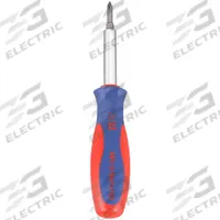WESTWARD Multi-Bit Screwdriver: Hex/Phillips/Slotted Tip, 6 Tips, 7 1/2 in Overall Lg, Ball Bearing (MPN 401L10). Key specifications — attr1205339: Hex: 1/4 in + 5/16 in; attr1205303: WESTWARD.