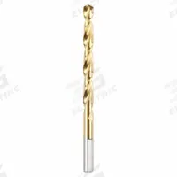 MILWAUKEE Jobber Length Drill Bit: 17/64", 135° Split Point, TiN-Coated HSS, Parabolic Flute (MPN 48-89-2214). Key specifications — attr1225567: 0.2656.