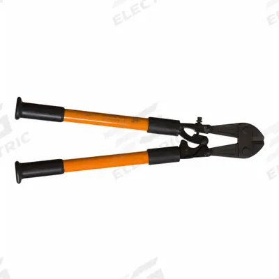 NUPLA Bolt Cutters: Fiberglass, For 1/2 in Max Dia Soft Steel, For 1/2 in Max Dia Medium Steel - Heavy-Duty Bolt & Chain Cutters