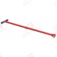 DAYTON Steering Bar: 36 in L x 9 1/2 in W, 36 in Overall Lg, 9 1/2 in Overall Wd, 9 1/2 in Handle Lg (MPN 21D024). Key specifications — Compatible Grainger Part Number: 21D020; Brand: DAYTON; Color: Red.
