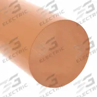 PEI Rod: 1/4 in Dia, 8 ft Lg, Opaque, Amber, 16,500 psi Tensile Strength, 0.5 ft-lb/in (MPN 6MEL6). Key specifications — Clarity: Opaque; Impact Strength: 0.5 ft-lb/in.