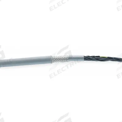 CHAINFLEX Control Cable: 18 AWG Conductor Size, 7 Conductors, PVC, 25 ft - Continuous Flexing Exposed Run Tray Cables