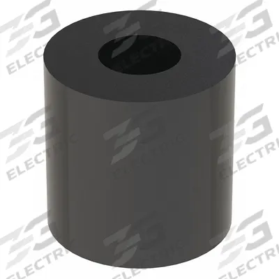 APPROVED VENDOR Spacer: M6 Screw Size, 15 mm Overall Lg, Round, Nylon, Plain, Nylon - Plastic Spacers