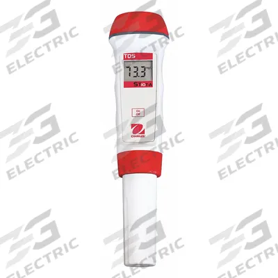 OHAUS TDS Meter: 0 mg/L – 100 mg/L, 50°F – 104°F - Pocket Total Dissolved Solids Meters
