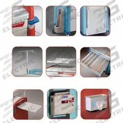 CAPSA HEALTHCARE Emergency Cart Accessories (MPN AM-EM-ACCPK3). Key specifications — Includes: Defibrillator Shelf; Brand: CAPSA HEALTHCARE.