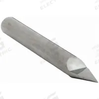 APPROVED VENDOR Engraving Tool: Pointed, Carbide, 30° Tip Angle, 0.008" Tip Dia, 7/16" Split Lg (MPN 713-187200)