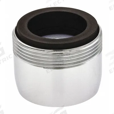 NEOPERL Outlet: 1 gpm Flow Rate, Aerated Flow Outlet, Brass, Chrome Finish - Faucet Aerators & Outlets