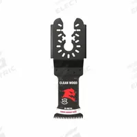 DIABLO Oscillating Tool Blade: 2 in Blade Wd, 4 1/4 in Overall Lg, Bi-Metal, 1 Pieces, Clean Wood (MPN DOU125JBW). Key specifications — attr1097473: Clean Wood; attr1097476: DIABLO; attr1097456: Fast Cutting.