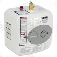 BOSCH Point-of-Use Water Heater: 120V AC, 2.7 gal, 1,440 W, Single Phase, 10.25 in Ht (MPN ES2.5). Key specifications — Phase: Single; Brand: BOSCH.