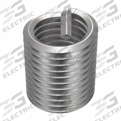 HELI-COIL Helical Insert: Tanged Tang Style, Screw-Locking, 7/8"-9 Thread Size - Screw-Locking Tanged Helical Inserts