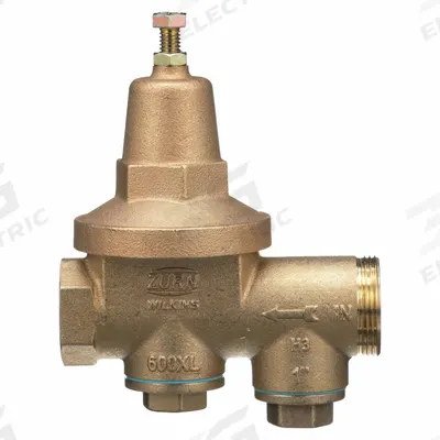 WILKINS Water Pressure Reducing Valve: FNPT x FNPT, 1 in Pipe Size, Cast Bronze - Standard Capacity Water Pressure Regulators