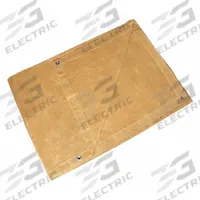 APPROVED VENDOR Tarp: 19.5 ft Lg, 7.5 ft Wd, Heavy Duty, 20 mil, Cotton Canvas, Tan, 10 oz/sq yd (MPN 5WTP4). Key specifications — Color: Tan; Brand: APPROVED VENDOR; Fabric Coating: Wax Coated.