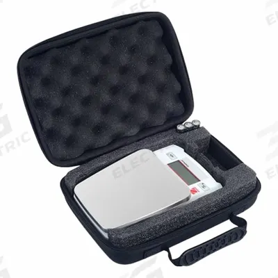 OHAUS Industrial Balance: (3) AA Batteries/Transportation Lock, 5 in x 5 5/8 in - Industrial Balances