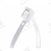 GARDNER BENDER Self Cutting Cable Tie: 11 in Nominal Lg, 3 in Nominal Max. Bundle Dia., Std, 20 PK (MPN 45-311SC). Key specifications — Outdoor Use: Yes; Color: Natural; Brand: GARDNER BENDER.
