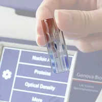 JENWAY UV Visible Spectrophotometer: 198 nm Wavelength - Min, 800 nm Wavelength - Max, +/-2 nm (MPN 8305604). Key specifications — Compatible with Product Type: Ultra-Micro Cuvette; Brand: JENWAY; Accuracy: +/-2 nm; Includes: USB Memory Stick.