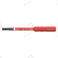 WIHA Insulated Screwdriver Blade: Hex Head, Insulated Screwdriver Blade, Metric, Std, Hex, Steel (MPN 28335). Key specifications — attr1119772: Steel; attr1119779: WIHA; attr1119769: 3.0 mm; attr1119776: Hex; attr1119778: Standard.