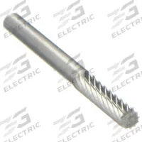 WIDIA Carbide Bur: Cylinder, SA-43, Single Cut, 1/8" x 9/16" Head, 1/8" Shank (MPN M40202). Key specifications — Trade Number: SA-43; Brand: WIDIA METAL REMOVAL.