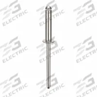 Blind Rivet,2 in L,0.156 in dia,PK500: Inch, 2 in Overall Lg, 25/32 in Body Lg, Dome, Plain, 500 PK (MPN U34125.015.6116). Key specifications — Brand: APPROVED VENDOR.
