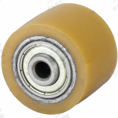APPROVED VENDOR Caster Wheel: 1 3/8 in Wheel Dia., 1 1/16 in Wheel Wd, Polyurethane, Aluminum - Polyurethane Tread on Steel Core Wheels