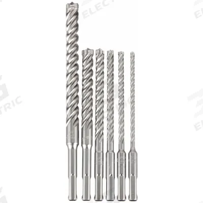MILWAUKEE Rotary Hammer Drill Set: 1/2 in_1/4 in_3/8 in_3/16 in_5/8 - SDS-Plus Concrete & Masonry Drill Bit Sets