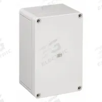RITTAL Enclosure: Fiberglass Reinforced Polycarbonate, 7 in x 10 in x 4 in, NEMA 4X, Solid Cover (MPN 9521000). Key specifications — Brand: RITTAL; Closure Method: Screws; Enclosure Material: Fiberglass Reinforced Polycarbonate; Knockouts: Not Included.