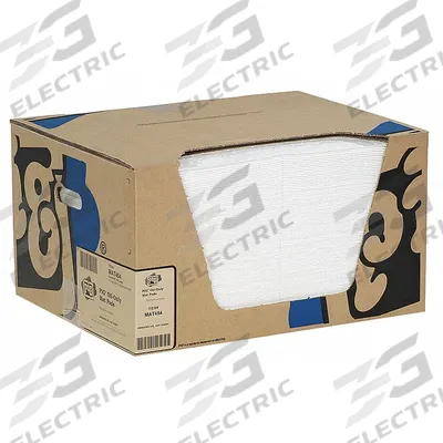 PIG Sorbent Pad: 22 1/2 oz Volume Absorbed Per Pad, 20 in x 15 in Pad Size (L x W) - Sorbent Pads
