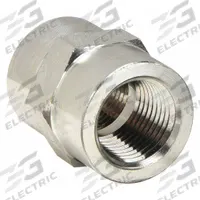 PARKER Metal Pipe Straight: Straight, Carbon Steel, 1/2 in x 1/2 in, 5,500 psi (MPN 8-8 FHC-S). Key specifications — Pipe Fitting Material: Carbon Steel; Brand: PARKER; Maximum Operating Pressure: 5,500 psi; Connector Type: Coupling; (DO NOT SEND) Manufacturer Location: Globally Sourced; Fitting Pipe Size: 1/2 in x 1/2 in.