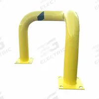 APPROVED VENDOR Corner Guard: Corner, 24 in Top Rail Ht, Mount Hardware Not Included, Guardrail (MPN 2WJH9). Key specifications — Color: Yellow; Material: Steel; Rail Mounting Style: Floor Mounted; Includes Mid-Rail: Mid-Rail Not Included.