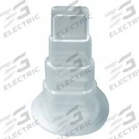 FAST CAP Blade Tip: Transparent White, For 3KZP4, 5 PK (MPN GBABE.BLADE). Key specifications — attr163347: Transparent White; attr163352: Polyethylene; attr163343: PK; attr163341: FAST CAP; attr163348: Lid Ring; attr163353: Blade Tip; attr163350: 3KZP4.