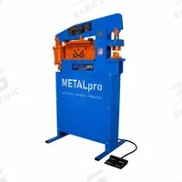 METALPRO Ironworker: 115V AC /Single-Phase, 2 Stations, 50 Tonf Hydraulic Force, 20 A Current (MPN MP5000FS). Key specifications — attr69797: Punch; attr66073: MP5000FS; attr66076: METALPRO.