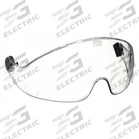 PETZL Hard Hat Visor: Clear Lens Color, Anti-Fog/Scratch-Resistant, Mounting Hardware Mounting (MPN A15A). Key specifications — Lens Color: Clear; Mounting Style: Mounting Hardware; Frame Color: Clear.