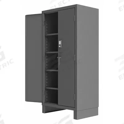 DURHAM MFG Storage Cabinet: 36 in x 24 in x 78 in - Industrial Shelf Cabinets