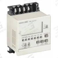 OMRON Electronic Timer: 365 day, SPST-NO, 100-240V AC, 48 Events Available, Digital (MPN H5S-YFB2-X). Key specifications — Astronomic Functionality: Not Astronomic; Brand: OMRON.