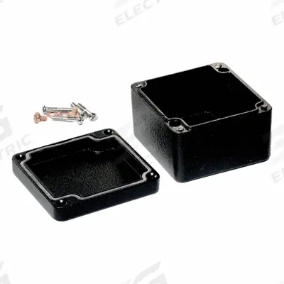 HAMMOND Enclosure: Die-Cast Aluminum, 2 in x 3 in x 2 in, NEMA 12/13/4/4X/6/6P - Fiberglass Submersible Enclosures